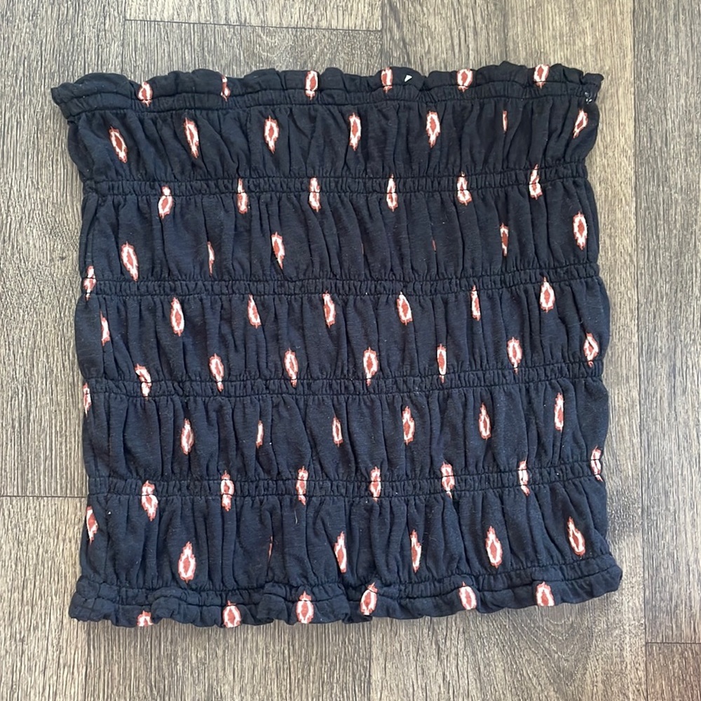 Anthropologie smocked tube top